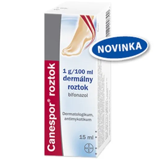 Canespor roztok sol.der.1 x 15 ml