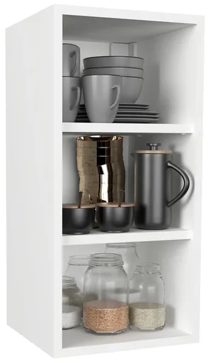 VCM Závěsná police 30 cm Esilo, bílá