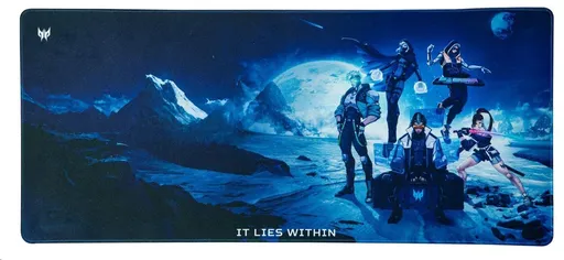 ACER Predator Gaming Mousepad XXL, podložka pod myš a klávesnicu, spodná gumová protišmyková vrstva