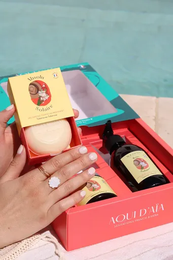 Kozmetický set Aqui d'Aia Gift set Tuberose 3-pak