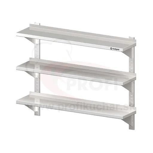 Nástenná trojpolica 700x300mm