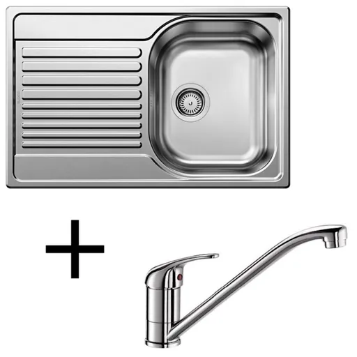 Blanco Set Tipo 45 S Compact + Daras chróm