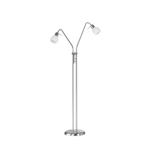 Reality Antibes stojaca lampa nikel r40172007 RER40172007