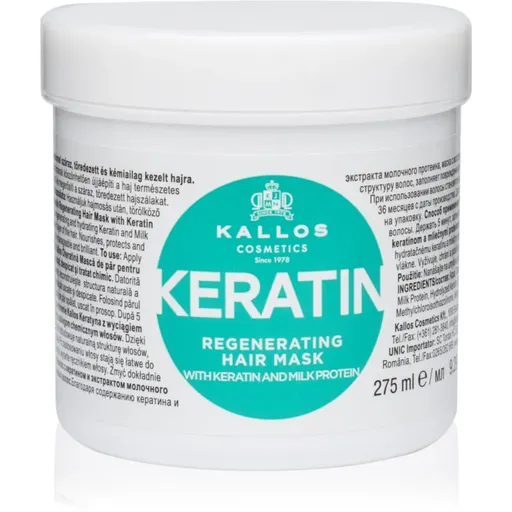 Kallos KJMN Professional Keratin maska na vlasy s keratínom 275 ml