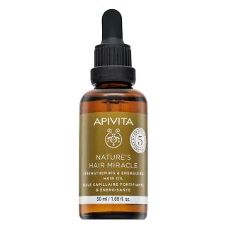 Apivita Nature’s Hair Miracle Strengthening & Energizing Hair Oil olej pre posilnenie vlasového vlákna 50 ml