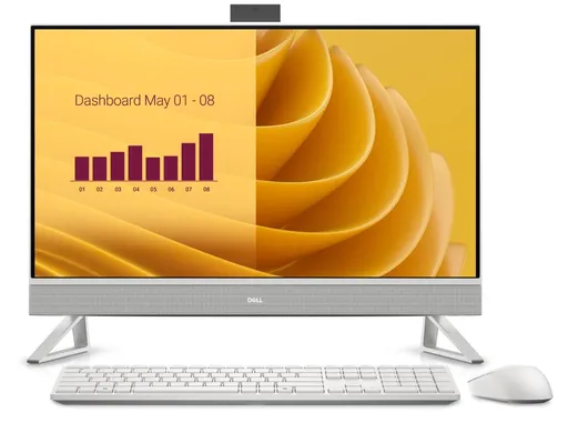 Dell/27 All-in-One EC27250/27"/FHD/i5-1334U/16GB/512GB/Intel int/W11P/Biela/3RNBD