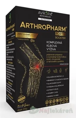 AVROPA ArthroPharm Forte prášok, malinová príchuť 210g