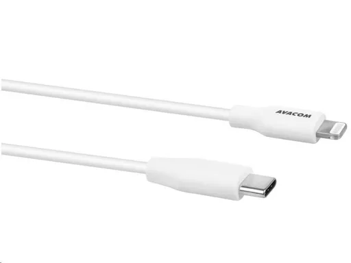 AVACOM MFIC-120W kábel USB-C - Lightning, MFi certifikácia, 120cm, biela