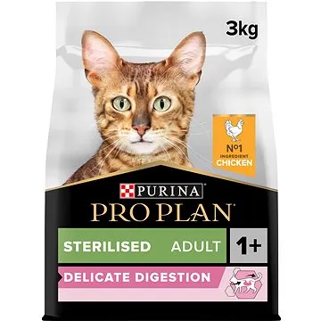 Pro Plan Cat Sterilised delicate digestion  s kuraťom 3 kg (7613036520027)