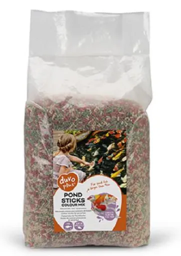 Duvo+ Pond sticks colour mix 4 mm 40 l