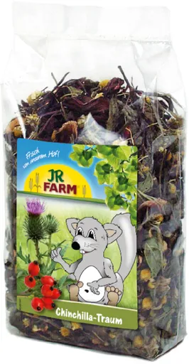 JR FARM snack pre činčily - lúčna zmes 75g