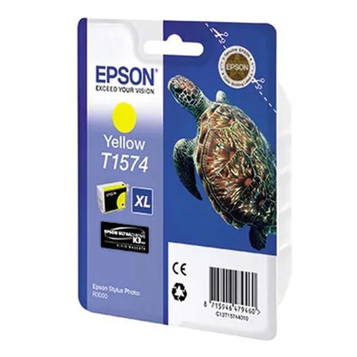 Epson originál ink C13T15744010, yellow, 25,9ml, Epson Stylus Photo R3000, žltá