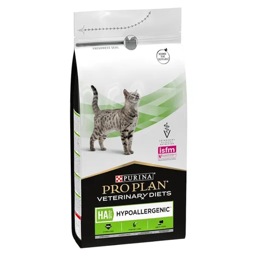 PURINA PRO PLAN Vet Diets HA Hypoallergenic granule pre mačky 3,5 kg