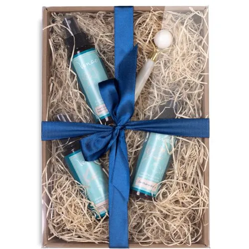 Darčekový balíček kozmetiky s mini rollerom Venoc