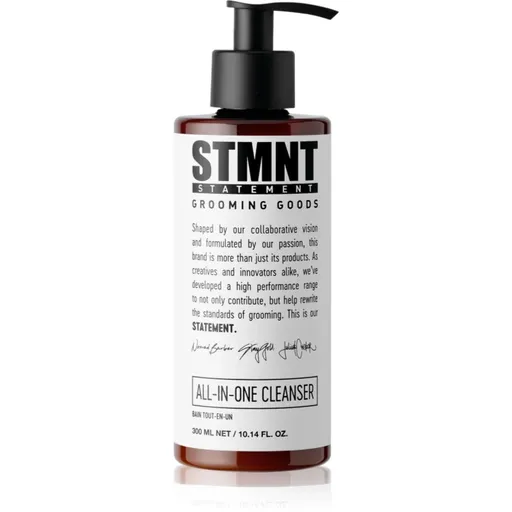 STMNT Care All-In-One Cleanser šampón na vlasy, bradu a telo 300 ml