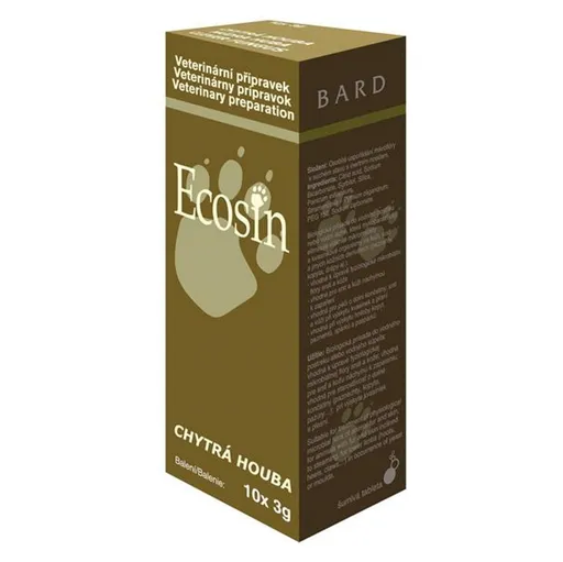 ECOSIN Múdra huba pre zvieratá 10 x 3 g