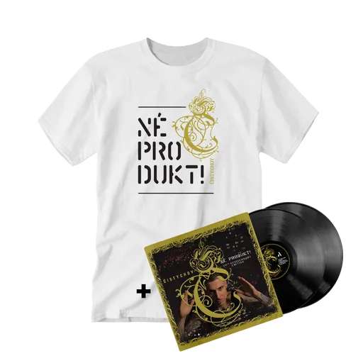 Čistychov, Vinyl Né Produkt! (20th Anniversary Edition) + Tričko Né Produkt! (20th Anniversary Edition), Balík