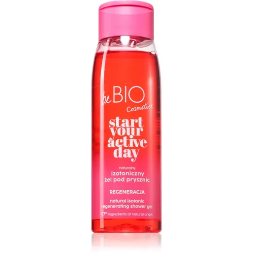 beBIO Start Your Active Day regeneračný sprchový gél pre ženy 400 ml