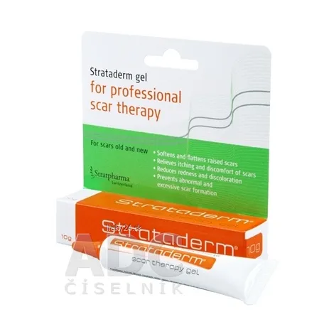 STRATADERM-silikonovy gel na jazvy 10g