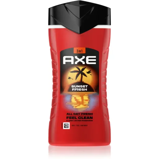 Axe Sunset Fresh sprchový gél na tvár, telo a vlasy 250 ml