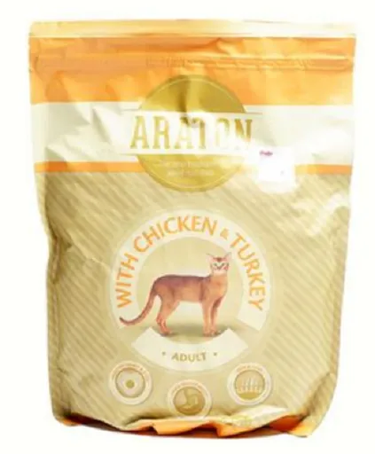 ARATON cat adult active chicken & turkey granule pre mačky 1,5 kg