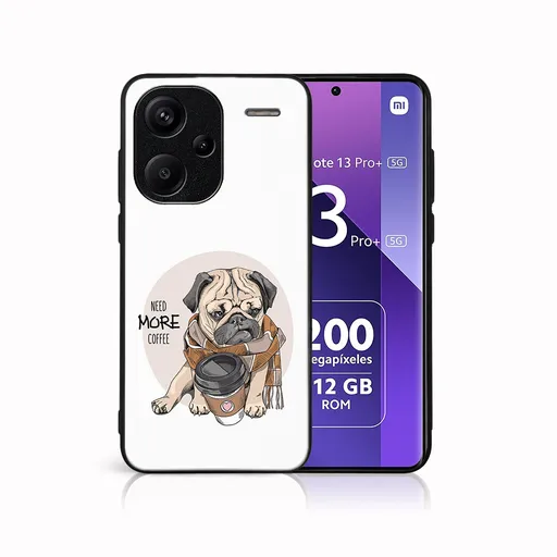 MY ART Ochranný obal pre Xiaomi Redmi Note 13 Pro+ 5G MORE COFFEE (184)