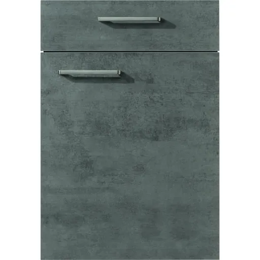 Vzorka kuchynských dvierok Naturel Rebeca 889 Betón bridlicovo šedá imitácia VZOREKREBECA889