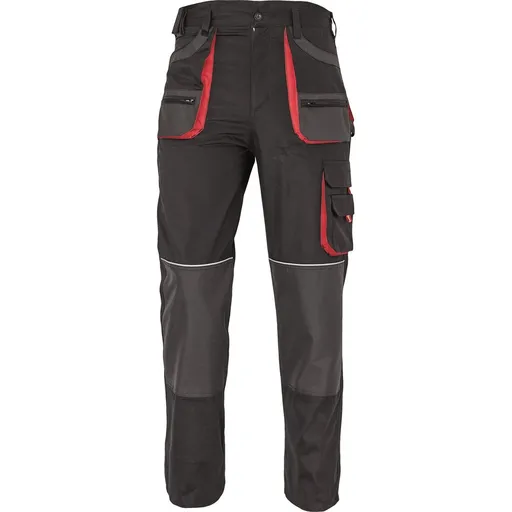 Cerva Pánske pracovné nohavice FF HANS - Čierna / antracit | 56