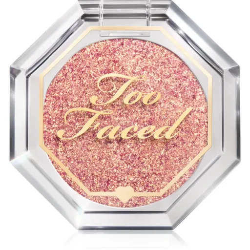 Too Faced Disco Crush High Shine Glitter Eye + Face Sparkle trblietavé očné tiene odtieň Mystic Pink 1.5 g