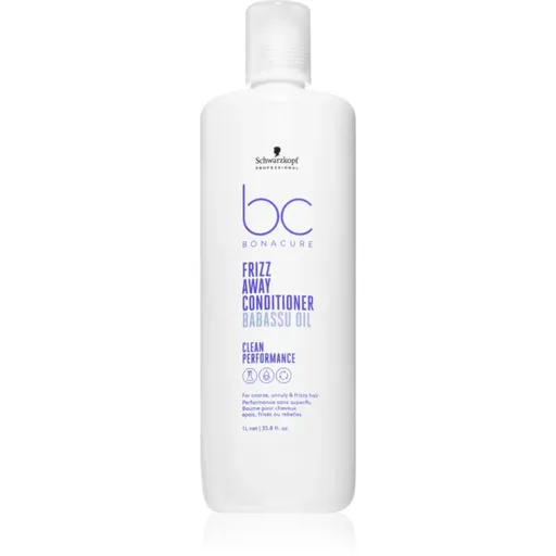 Schwarzkopf Professional BC Bonacure Frizz Away Conditioner kondicionér pre nepoddajné a krepovité vlasy 1000 ml