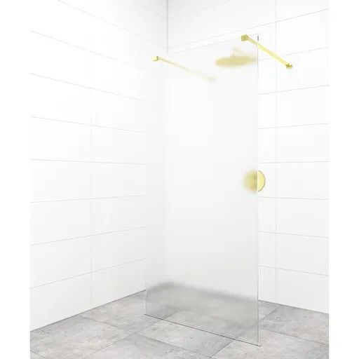 Sprchová zástena Walk-in 110 cm SAT vo farbe profilu zlatá SATBWI110MSZAVZ