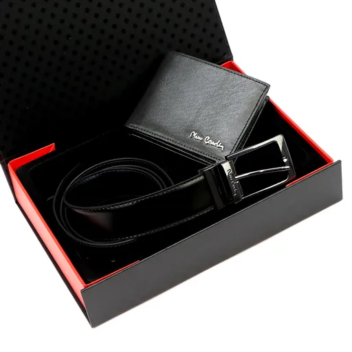 Darčekový set Pierre Cardin ZG-213-BR – kožený opasok a peňaženka