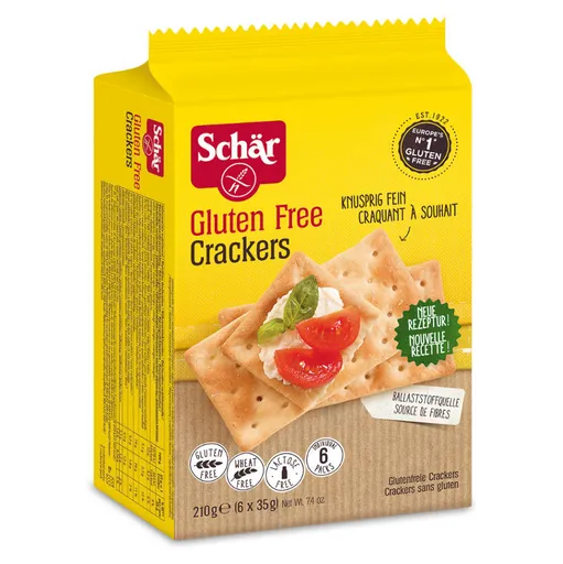 SCHÄR Crackers bezlepkové krekry 210 g