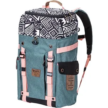 Meatfly Scintilla Backpack Dancing White/Heather Moss (8590202007997)