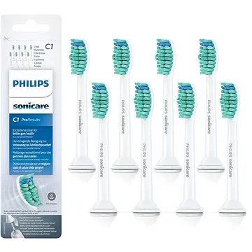 Philips Sonicare HX6018/07 ProResults štandardné hlavice, 8 ks v balení