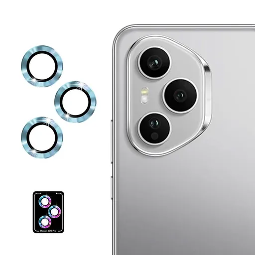 ENKAY ALU Sklo pre fotoaparát Honor 400 Pro 5G LIGHT BLUE