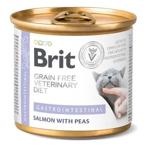 BRIT Veterinary diet grain free gastrointestinal konzerva pre mačky 200 g