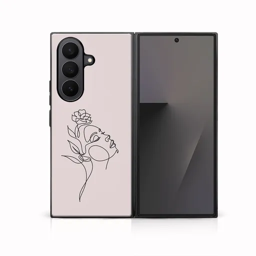 MY ART Ochranný kryt pre Samsung Galaxy Z Fold7 5G ROSE GIRL (198)