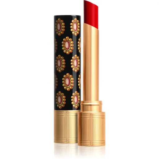 Gucci Gucci Beauty Rouge de Beauté Brillant hydratačný rúž odtieň 517 Abbie Maroon Red 1.8 g
