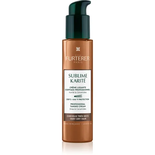 René Furterer Karité vyhladzujúce a vyživujúce termoochranné mlieko pre veľmi suché a poškodené vlasy 100 ml