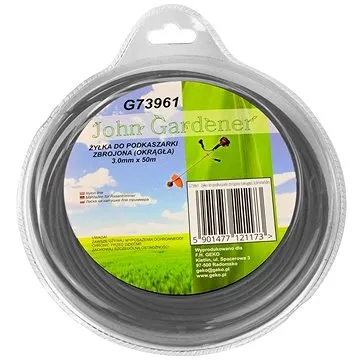 GEKO Struna do sekačky zesílená, 3,0mm, 50m, kulatý profil, nylon (G73961)