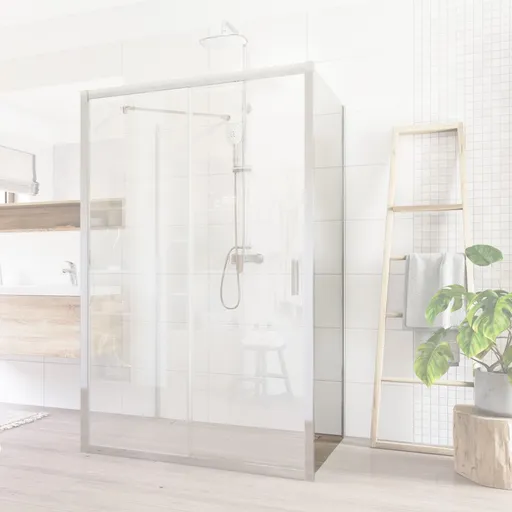 Mereo Lima pevný diel k pivotovým, dvojdielnym a štvordielnym zasúvacím dverám, 80x190 cm, sklo číre CK10103K