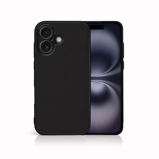 MY ART Ochranný kryt pre Apple iPhone 17 CARBON (231)