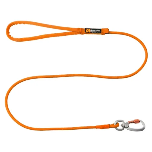 NON-STOP Dogwear Trekking rope leash oranžová 1.2 m, Hrúbka vodítka (mm): 6
