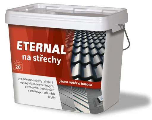 AUSTIS ETERNAL - Farba na strechy 301 - biela 10 kg