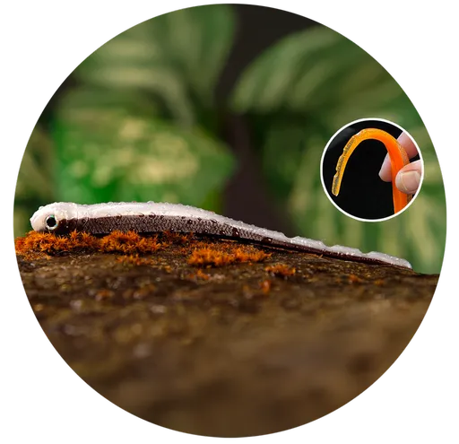 Redbass smáčik big snake brown/silver - 15,5 cm 11 g