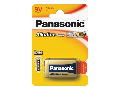 PANASONIC Alkaline Power 9V 1ks 6LF22APB/1BP
