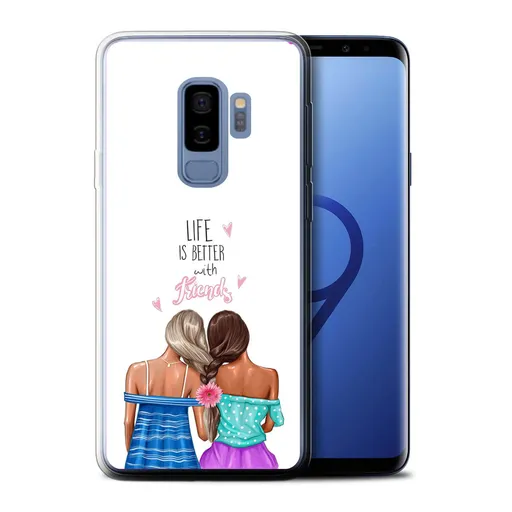 PROTEMIO MY ART kryt Samsung Galaxy S9 Plus FRIENDS (060)