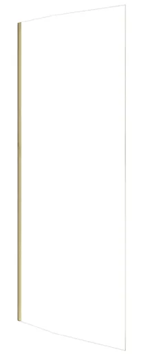 REA - Sprchová zástena Rapid 100 kartáčované zlato REA-K4706