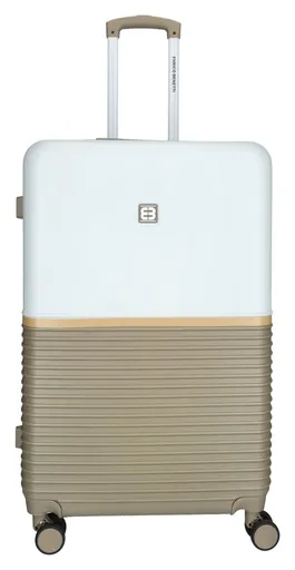 Veľký cestovný kufor Enrico Benetti Princetown L Taupe/Ivory
